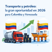 Transporte y petróleo: la gran oportunidad en 2026 para Colombia y Venezuela