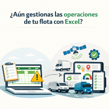 ¿Aún Gestionas tu Flota con Excel?