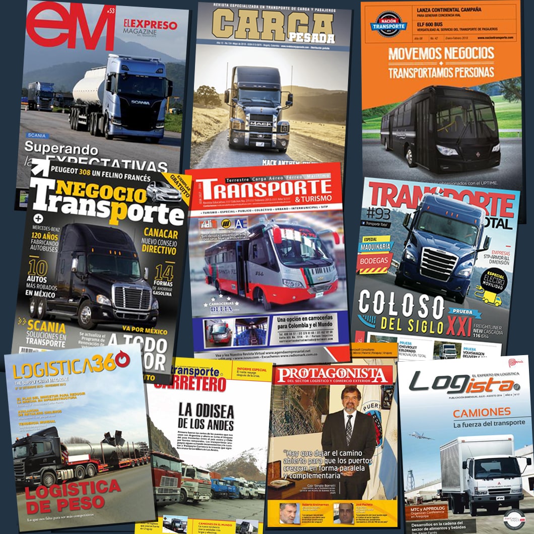 Revistas de transporte en Latinoamérica